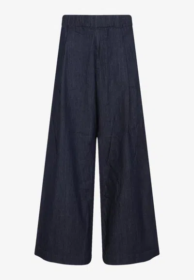 Dries Van Noten Pilan Wide-leg Jeans In Blue