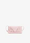 Dries Van Noten Pillow Leather Shoulder Bag In Pink