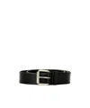 Dries Van Noten Pin Buckle Belt In Black