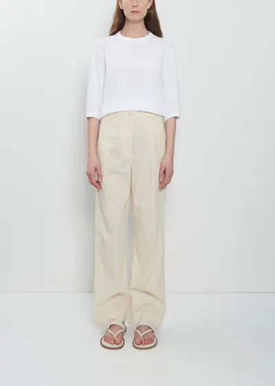 Dries Van Noten Pincks Cotton Pants In Sand