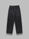 Dries Van Noten Pine Denim 2383 M.w. Pants In Black