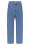 Dries Van Noten Belt-loop Jeans In Blue