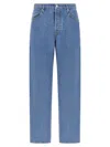 Dries Van Noten Belt-loop Jeans In Blue