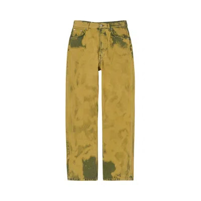 Pre-owned Dries Van Noten Pine Pants 'lime' | Green | Men's Size 30