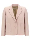 Dries Van Noten Pink Bamis Blazer In Pink