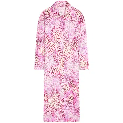 DRIES VAN NOTEN DRIES VAN NOTEN PINK COATS - SINGLE BREASTED COATS WOMEN