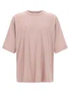 Dries Van Noten Plain Design Round Neck Short Sleeves T-shirt In Pink
