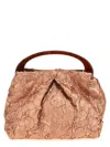 Dries Van Noten Crinkled Design Top Handle Adjustable Strap
