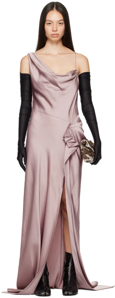 Dries Van Noten Sleeveless Dress In Gray