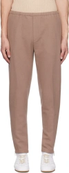 Dries Van Noten Pink Drawstring Trousers In Old Rose 301