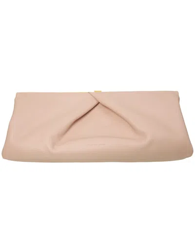 Dries Van Noten Pink Leather Clutch