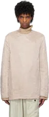 Dries Van Noten Pink Organza Long Sleeve Top In 10 Transparent