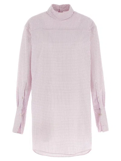 DRIES VAN NOTEN PINK OVERSIZE SHIRT