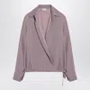 Dries Van Noten V-neck Drawstring Shirt