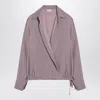 Dries Van Noten V-neck Drawstring Shirt