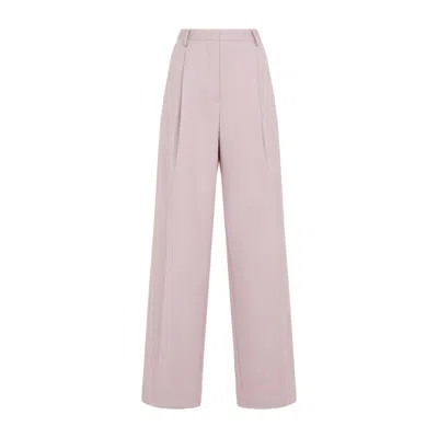 DRIES VAN NOTEN WOMEN PINK WIDE LEG PANT, 26 LUXURY PANTS FOR WOMEN DARVEYS