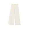 Dries Van Noten Pinstripe Pleated Trousers In Neutrals