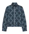 Dries Van Noten Pixel Chain Jacket In Blue
