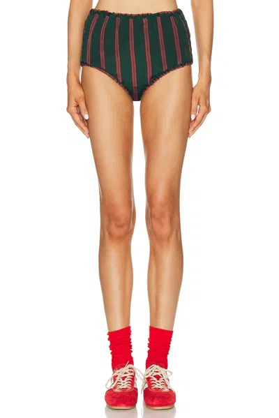 Dries Van Noten Pixie Short In Green