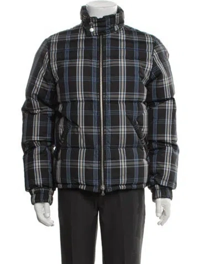 Pre-owned Dries Van Noten Plaid Print Windbreaker In Multi