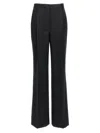 Dries Van Noten 'classic Pleated Straight Leg Trousers' In Black