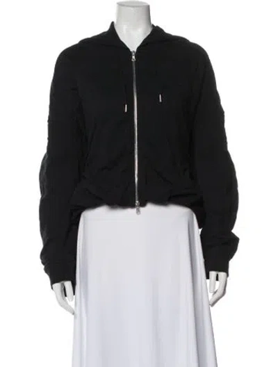 Pre-owned Dries Van Noten Pleated Accents Lounge Set In Black