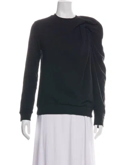 Pre-owned Dries Van Noten Pleated Accents Lounge Set In Black