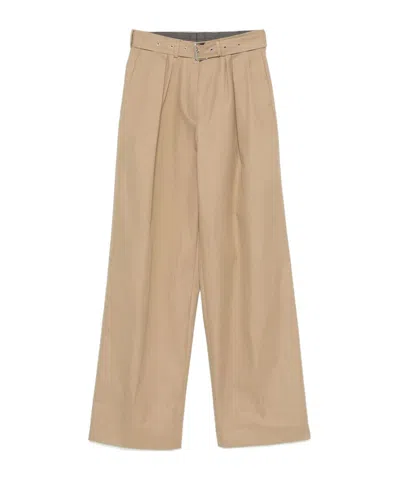 DRIES VAN NOTEN DRIES VAN NOTEN BELTED WIDE-LEG TROUSERS