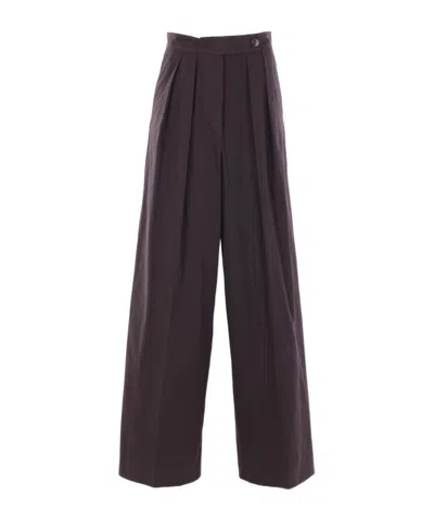 Dries Van Noten Pleated Casual Pants In Neutral