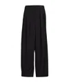 Dries Van Noten Elastic Waist Casual Pants In Black