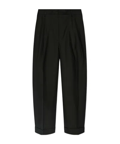 DRIES VAN NOTEN PLEATED CASUAL PANTS