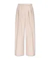 Dries Van Noten Cotton Jersey Sweatpants In Nude