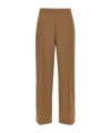 Dries Van Noten Tailored Trousers With Pockets And Pleats In Brown