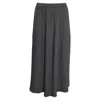 Dries Van Noten Pleated Midi Skirt In Grey Polyester In Grey