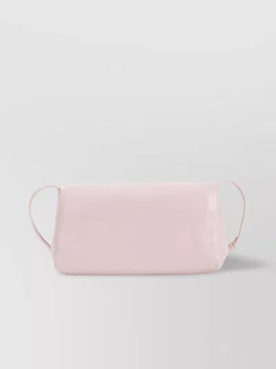 DRIES VAN NOTEN PLEATED RECTANGULAR SOFT TEXTURE SHOULDER BAG