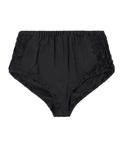 Dries Van Noten Pleated Shorts In Black