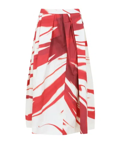 DRIES VAN NOTEN PLEATED SKIRT