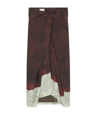 DRIES VAN NOTEN PLEATED SKIRTS
