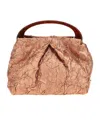 Dries Van Noten Crinkled Design Top Handle Adjustable Strap