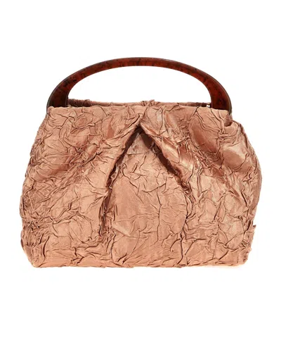 DRIES VAN NOTEN PLEATED TOTE BAG