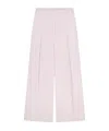 Dries Van Noten Straight Pleated Wide Leg Trousers