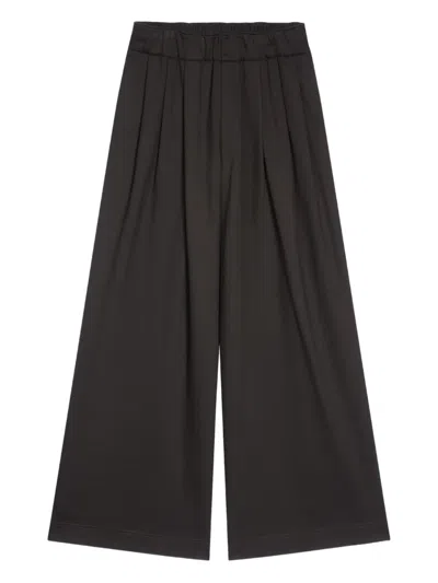 Dries Van Noten Pleated Trousers In Black
