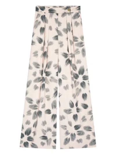 Dries Van Noten Pleated Wide-leg Trousers