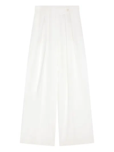 Dries Van Noten Pleated Wide-leg Trousers