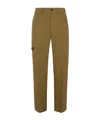 Dries Van Noten Pocket Straight-leg Trousers In Brown