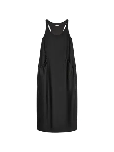 Dries Van Noten Pockets Dress In Black