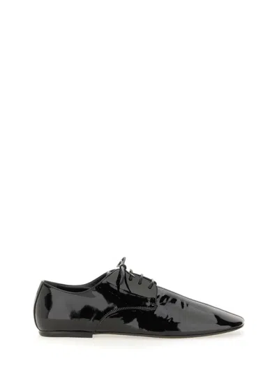 Dries Van Noten Pointed Toe Leather Brogues In Multi