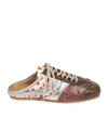 Dries Van Noten Polka-dot Lace-up Slip-ons In Multi