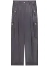 Dries Van Noten 01040-polkana 1427 W.w.pants In Grey