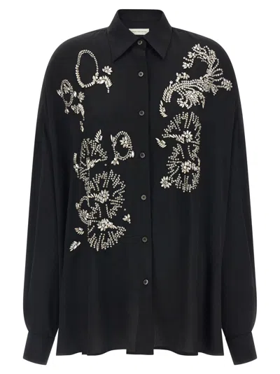 Dries Van Noten Polyester Women's Blouse In Black